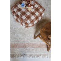 LORENA CANALS pouf vichy toffee