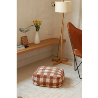 LORENA CANALS pouf vichy toffee