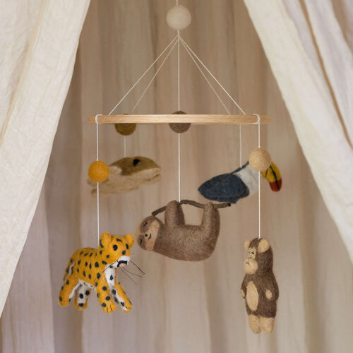 BABY BELLO jungle mobile