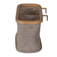 QUAX hangmand (flesjes) voor luiertafel (grijs/naturel)
