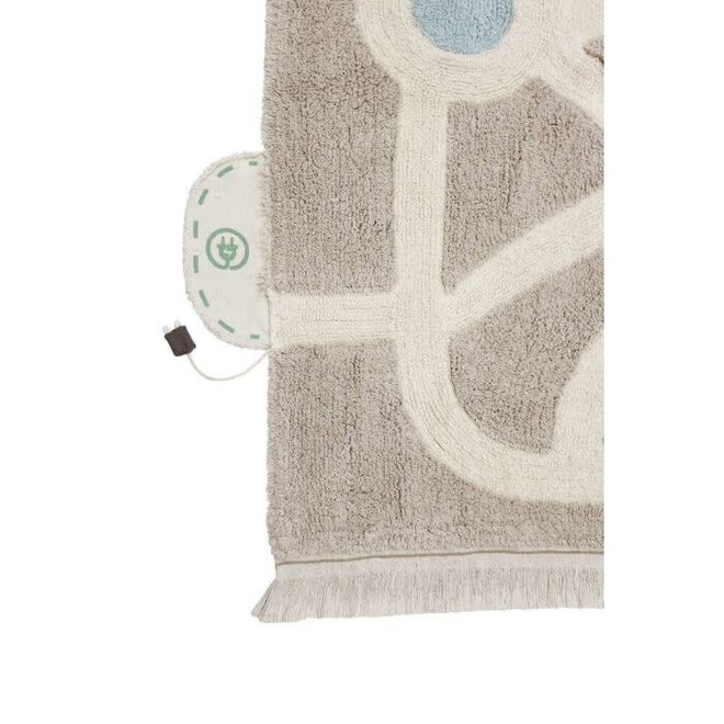 washable play rug eco-city