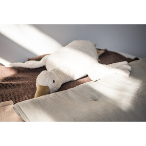 cuddly goose - white - large