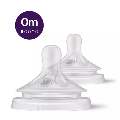 AVENT set van 2 natural response 3.0 zuigspenen 0M - newborns