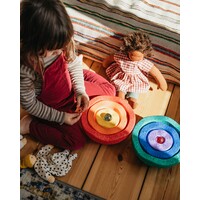 STAPELSTEIN inside rainbow - set of 6