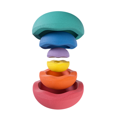 STAPELSTEIN inside rainbow - set of 6