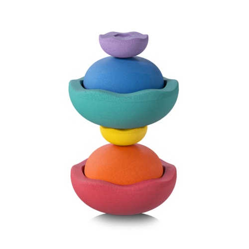 STAPELSTEIN inside rainbow - set of 6