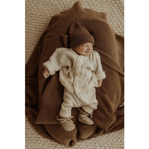 JOHA cardigan - natural - 100% wool