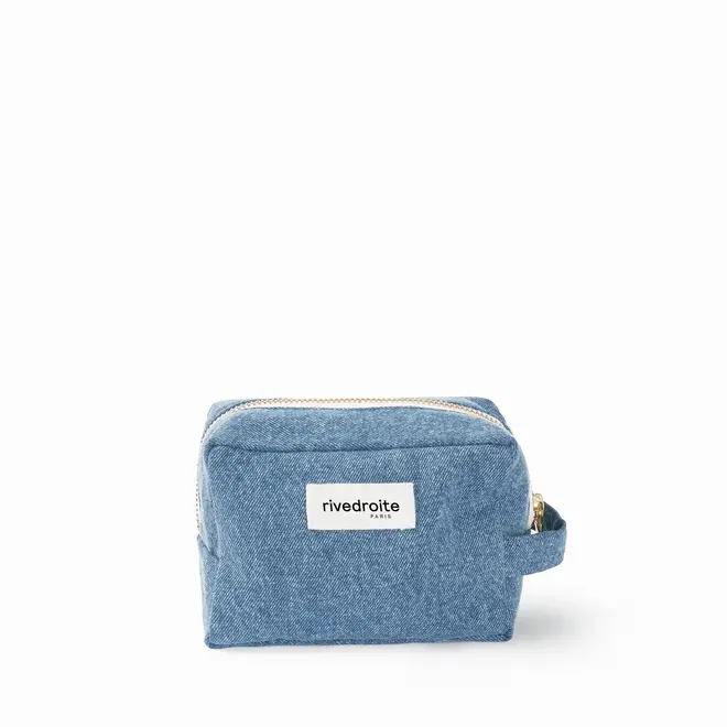 toiletry bag - denim - clair