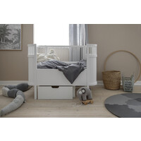 SEBRA sebra bed - white