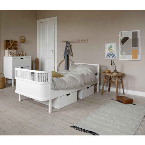 SEBRA sebra bed - white