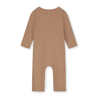 GRAY LABEL baby suit with snaps - biscuit
