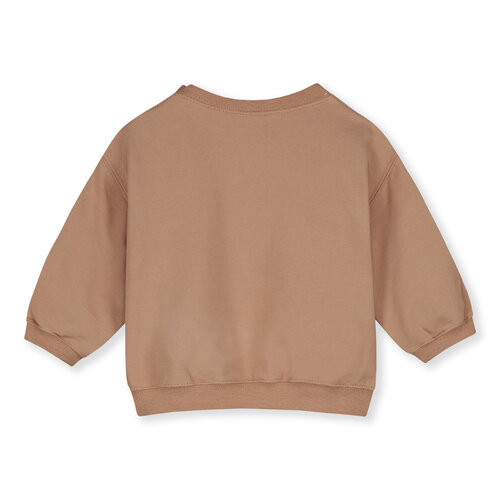 GRAY LABEL baby dropped shoulder sweater - biscuit