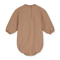 GRAY LABEL baby sweater romper - biscuit