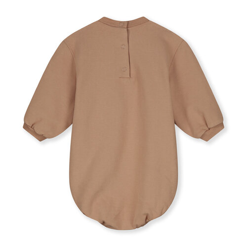 GRAY LABEL baby sweater romper - biscuit