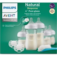 AVENT natural 3.0 starterset glas - set van 5 flessen