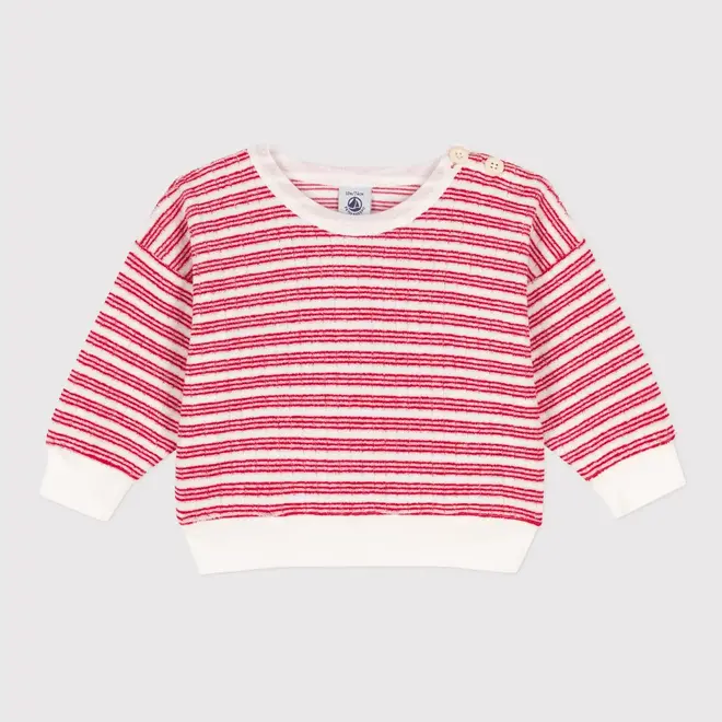sweatshirt - red stripes