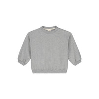 GRAY LABEL baby dropped shoulder sweater - grey melange