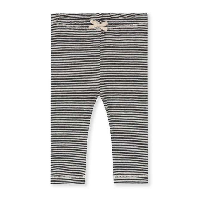 baby leggings - nearly black cream