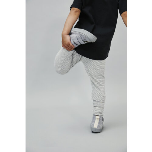 GRAY LABEL baby leggings - grey melange cream
