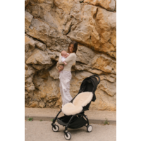 BINIBAMBA sheepskin snuggler - milk
