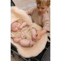 BINIBAMBA sheepskin snuggler - milk