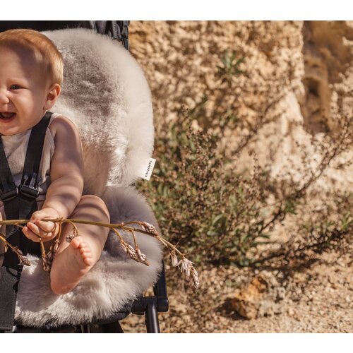 BINIBAMBA sheepskin snuggler - moon