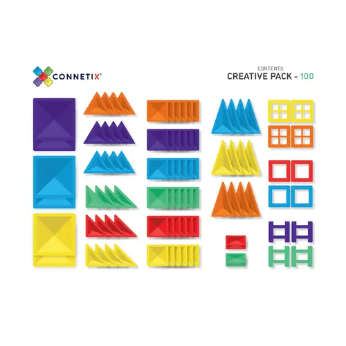 CONNETIX creative pack - 102 stuks