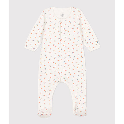 PETIT BATEAU 2-in-1 sleepsuit with body - little flowers