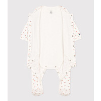 PETIT BATEAU 2-in-1 sleepsuit with body - little flowers