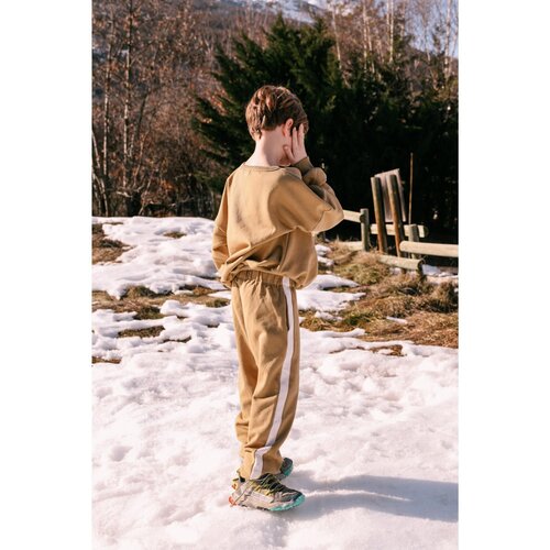 WE ARE KIDS jogging charles fleece - toffee