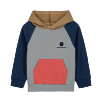 WE ARE KIDS sweater ali fleece - mix mineral/red