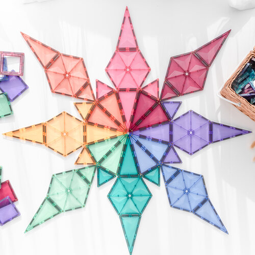 CONNETIX pastel geometry pack - 40 stuks