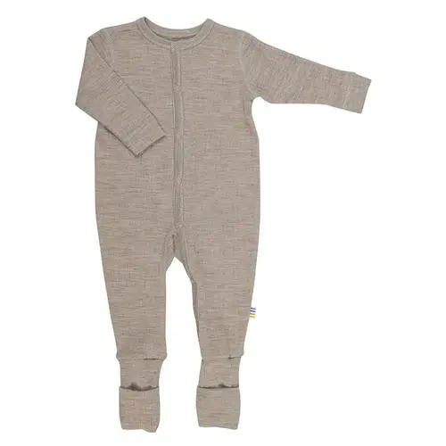 nightsuit 2 in 1 basic - sesame - 100% wool JOHA nightsuit 2 in 1 basic - sesame - 100% wool