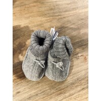 booties - sesame - 100% soft wool JOHA booties - sesame - 100% soft wool