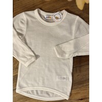 JOHA basic shirt long sleeves - natural - 100% wool
