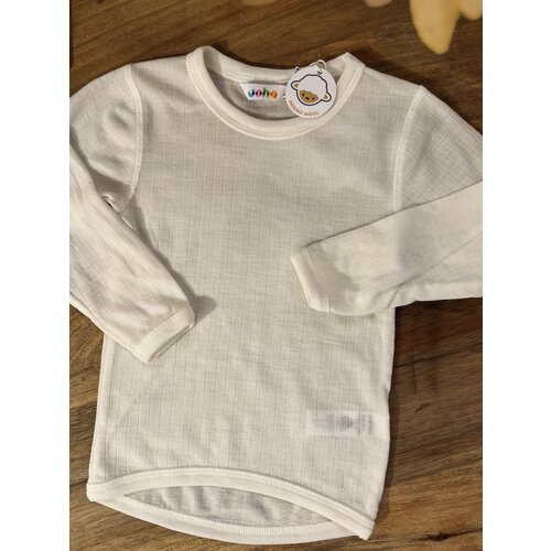 JOHA basic shirt long sleeves - natural - 100% wool