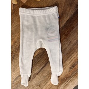 leggings with foot - natural - 100% wool
