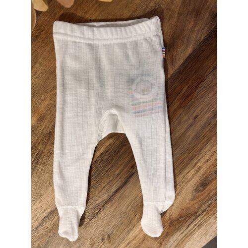 JOHA leggings with foot - natural - 100% wool
