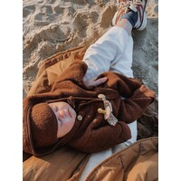 hooded overall - cinnamon ENGEL NATUR hooded overall - cinnamon