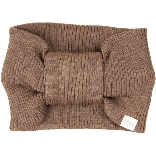 MINIMALISMA hairband merino wool - walnut - newborn