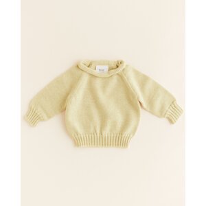 sweater georgette - light yellow