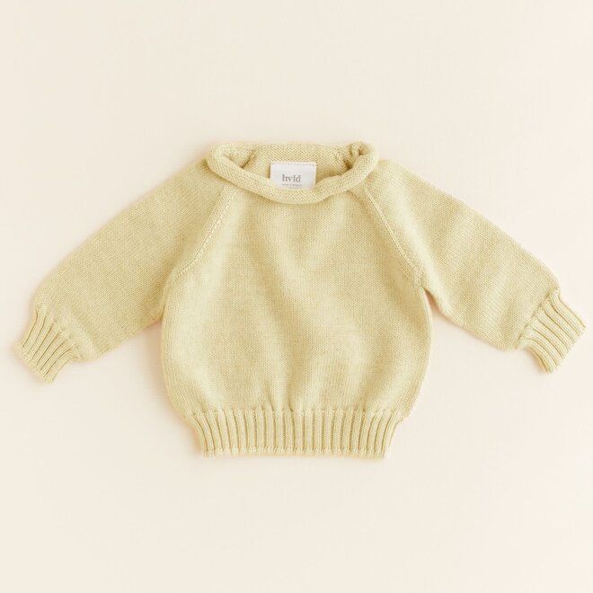 sweater georgette - light yellow