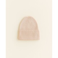 HVID beanie fonzie - newborn - oat