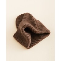HVID beanie fonzie mocha - kids
