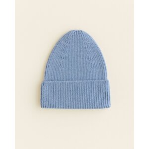 beanie fonzie - adult - light blue