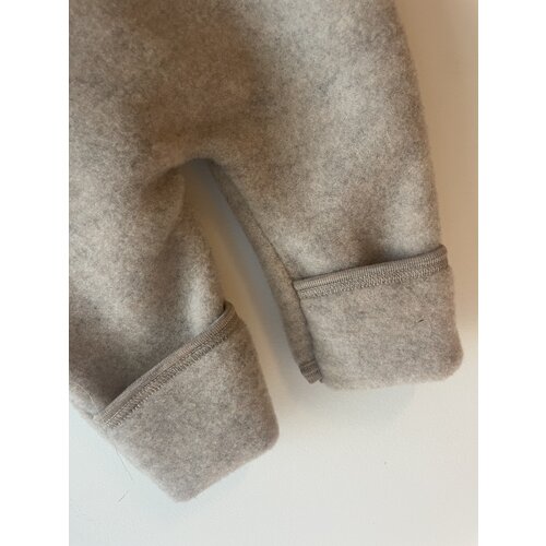 ENGEL NATUR hooded overall - sand mélange