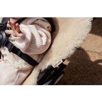 BINIBAMBA sheepskin snuggler - peanut