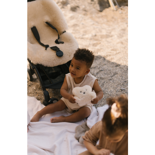 BINIBAMBA sheepskin snuggler - peanut