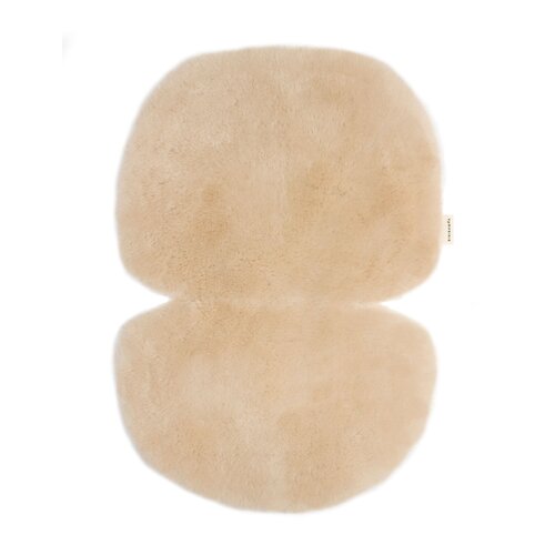 BINIBAMBA sheepskin snuggler - peanut