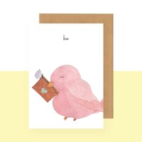 STUDIO BERTHA card - kiss